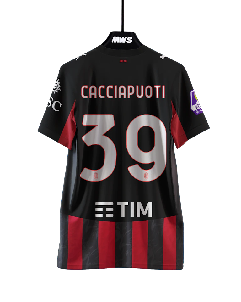 Valentina Donolato AC Milan Women shirt
