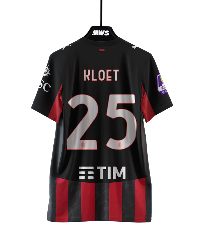Kay-Lee de Sanders AC Milan Women shirt