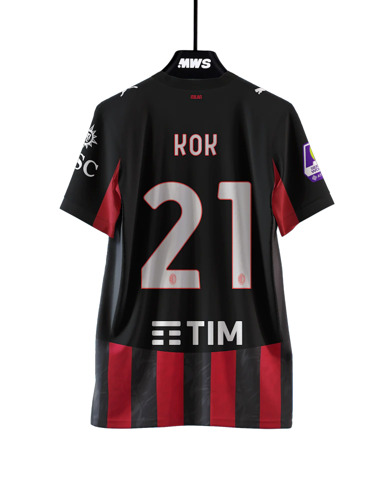 AC Milan Women-Trikot von Milicia Keijzer