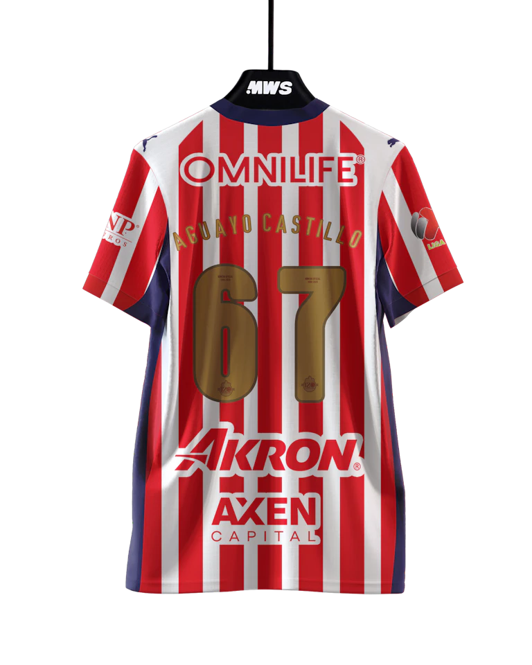 Chivas Guadalajara-Trikot von Sergio Aguayo