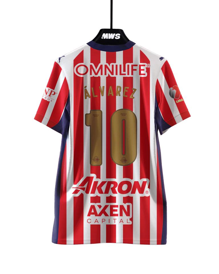 Camisola de Efrain Alvarez, Chivas Guadalajara