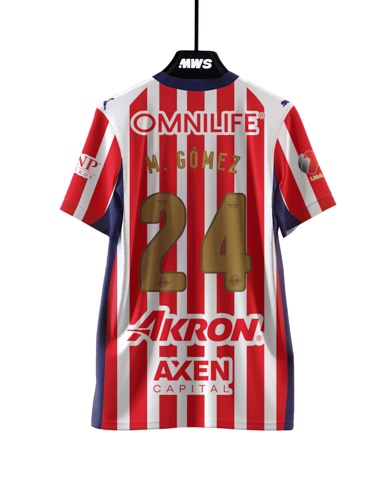 Camisola de Miguel Alejandro Gómez Ortiz, Chivas Guadalajara