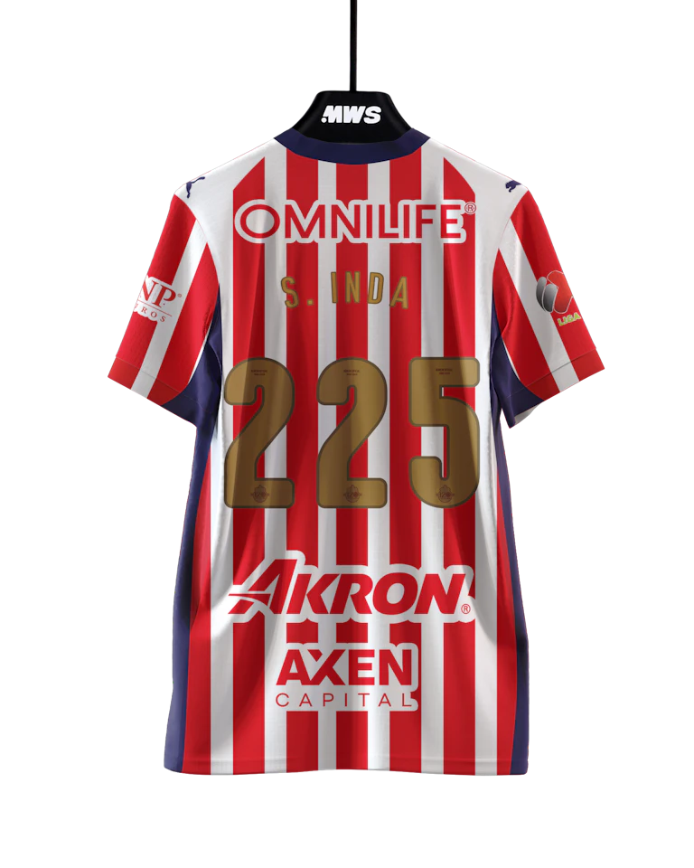 Maillot de Cristian Inda (Chivas Guadalajara)