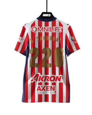 Chivas Guadalajara 팀의 Santiago Sandoval Loboa 셔츠