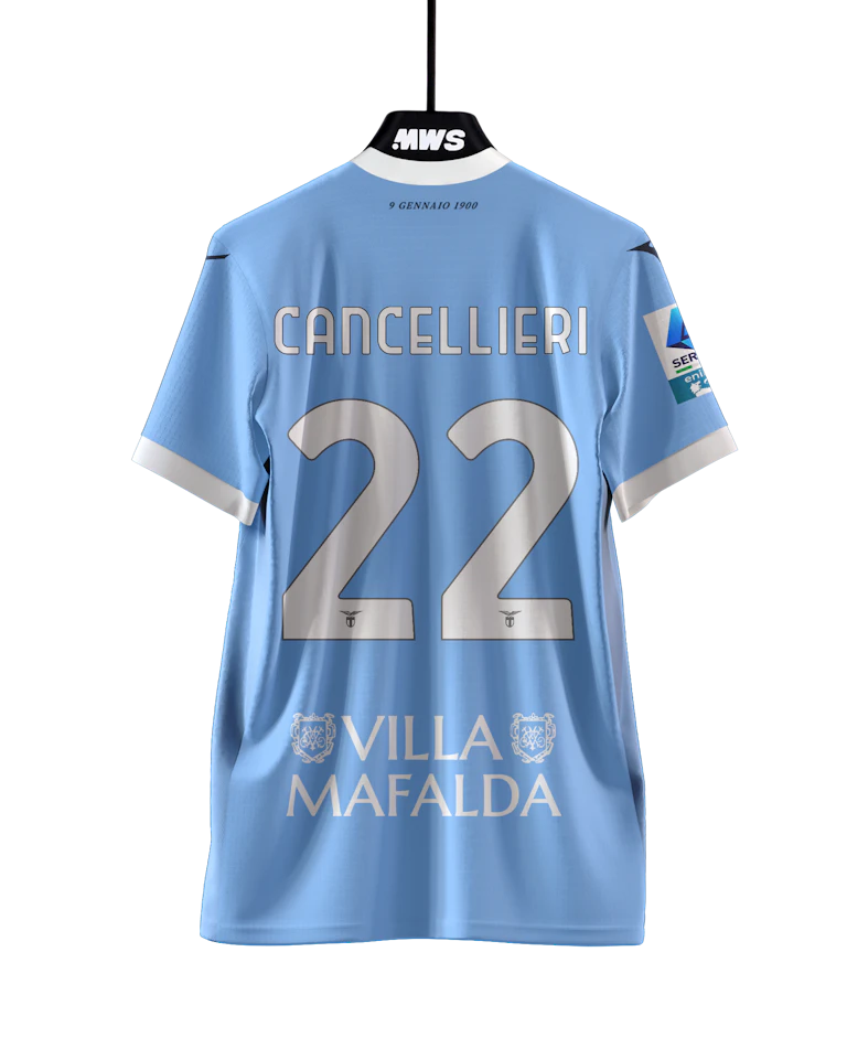 Matteo Cancellieri SS Lazio camisa.