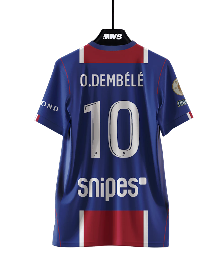 Paris Saint-Germain-Trikot von Ousmane Dembélé