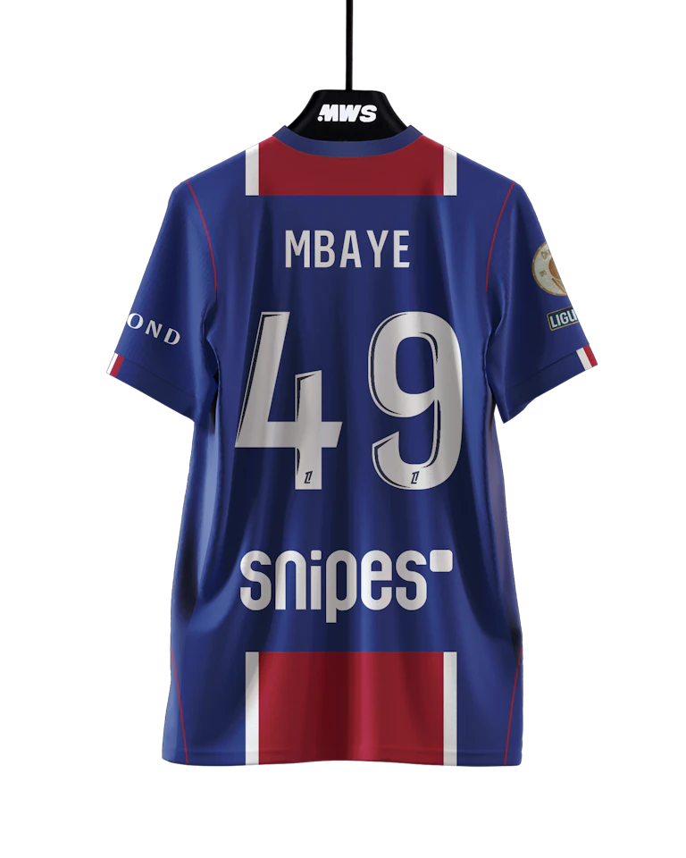 Maillot de Ibrahim Mbaye (Paris Saint-Germain)