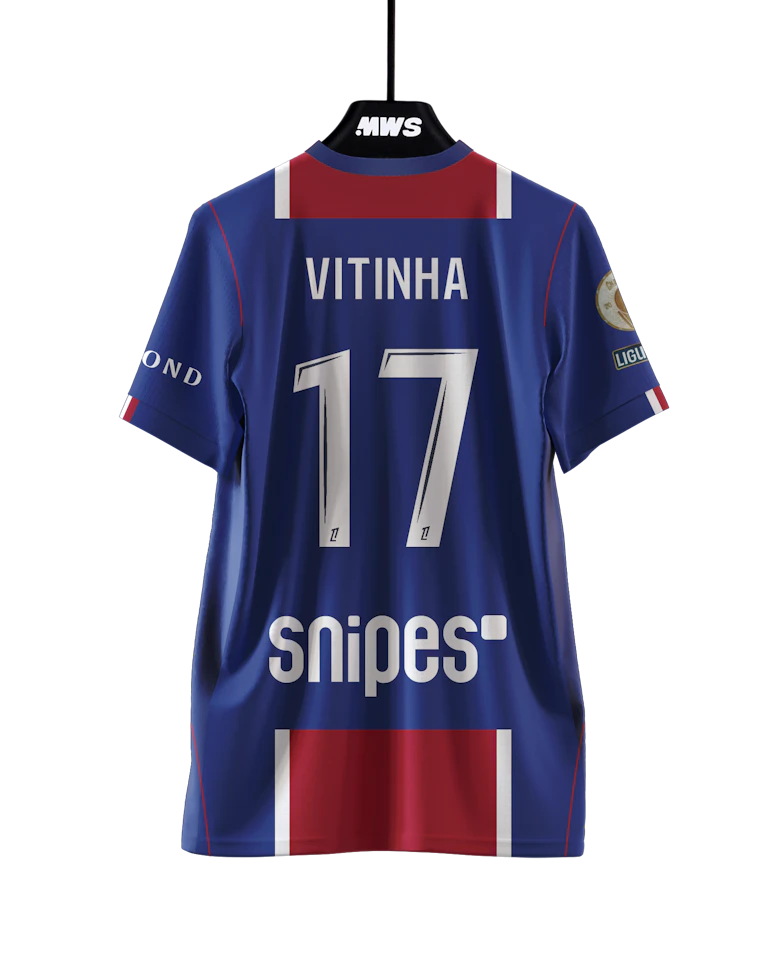 Shirt van Vitinha Paris Saint-Germain