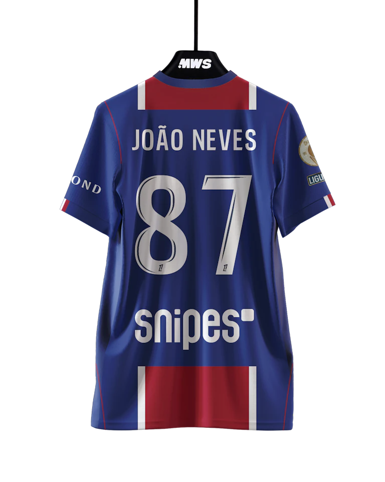 Maillot de João Neves (Paris Saint-Germain)