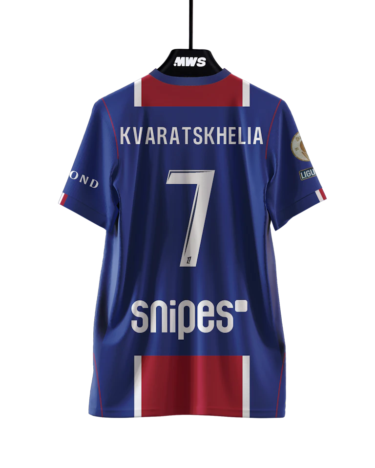 Paris Saint-Germain-Trikot von Khvicha Kvaratskhelia