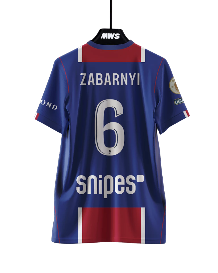 Illia Zabarnyi Paris Saint-Germain jersey