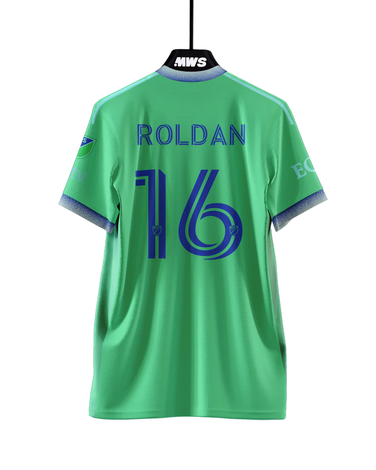Seattle Sounders FC 팀의 Álex Roldán 셔츠