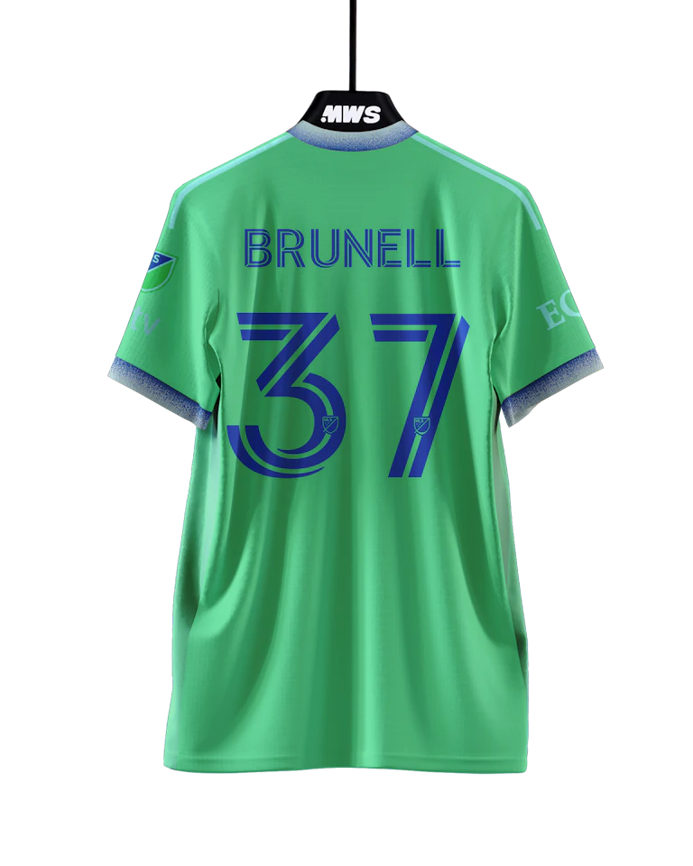 Snyder Brunell Seattle Sounders FC shirt