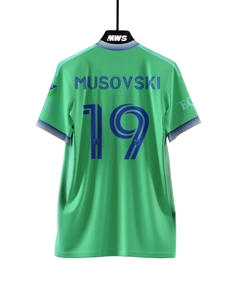 Danny Musovski Seattle Sounders FC shirt