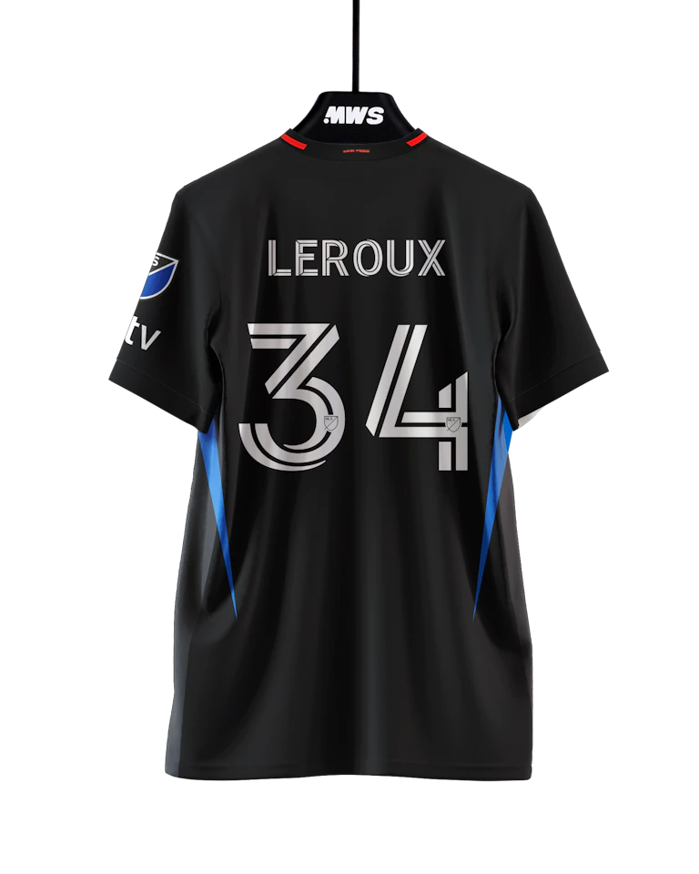 San Jose Earthquakes-Trikot von Beau Leroux