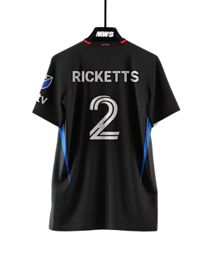 Jamar Ricketts San Jose Earthquakes jersey