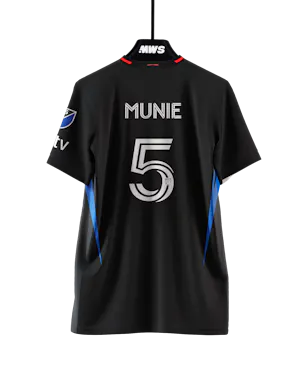 San Jose Earthquakes 팀의 Daniel Munie 셔츠