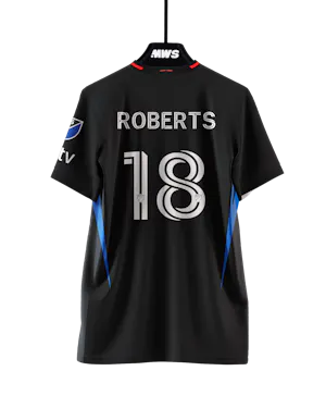 San Jose Earthquakes-Trikot von Reid Roberts