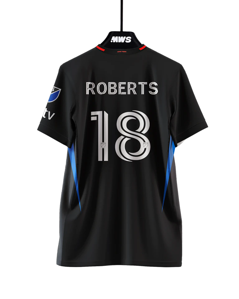 San Jose Earthquakes-Trikot von Reid Roberts