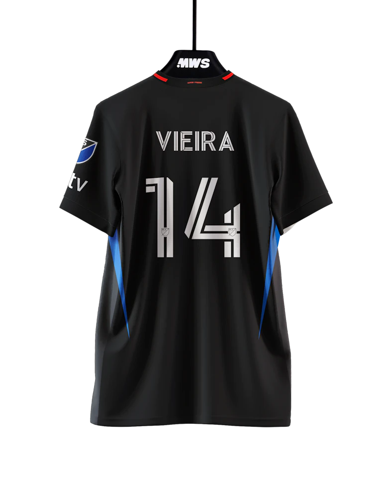 Ronaldo Vieira Nan San Jose Earthquakes jersey