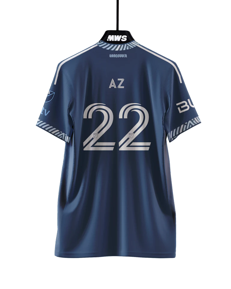AZ Jackson Vancouver Whitecaps FC shirt