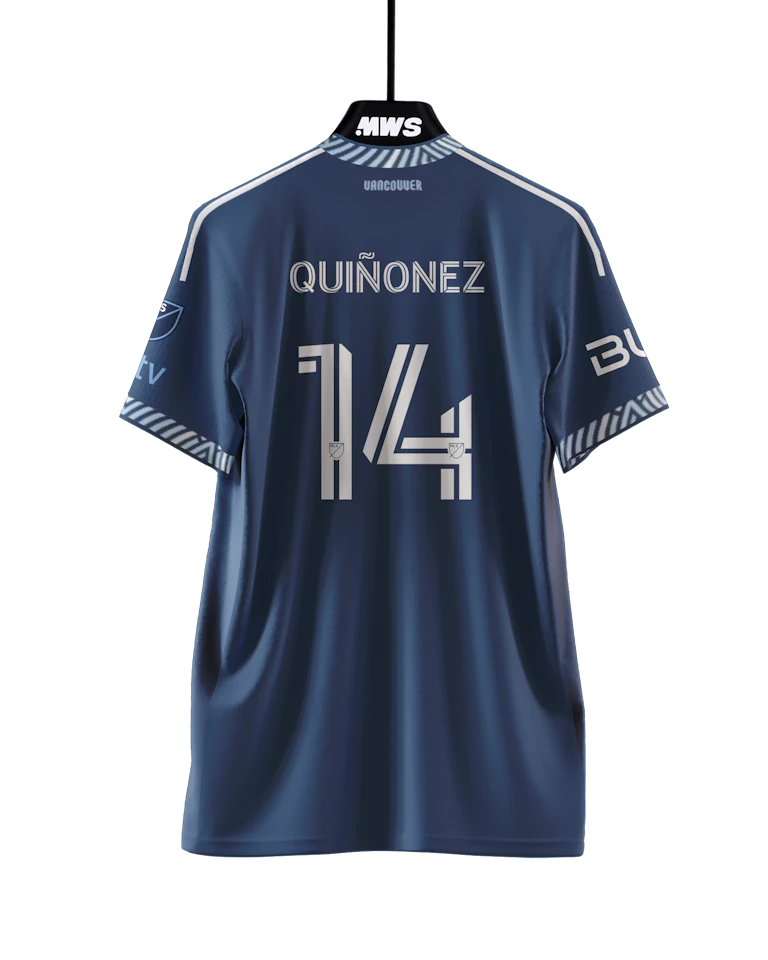 Vancouver Whitecaps FC-Trikot von Bruno Steven Caicedo Quiñonez