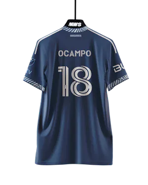 Vancouver Whitecaps FC 팀의 Édier Ocampo Vidal 셔츠