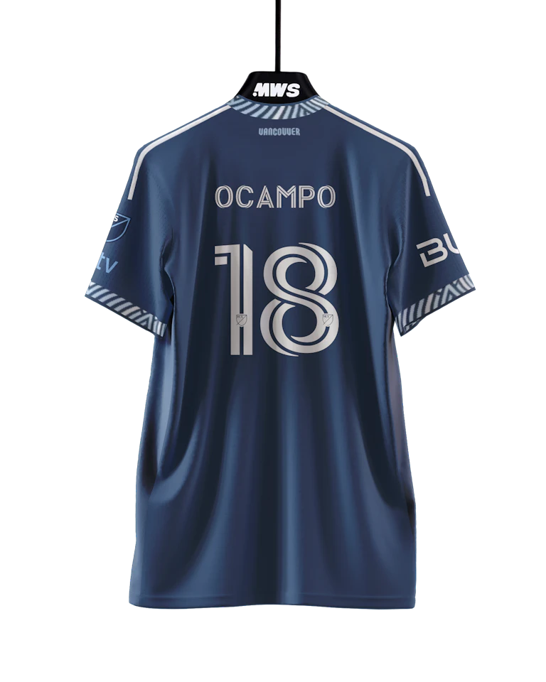 Vancouver Whitecaps FC 팀의 Édier Ocampo Vidal 셔츠