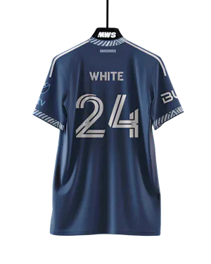 Vancouver Whitecaps FC 팀의 Brian White 셔츠