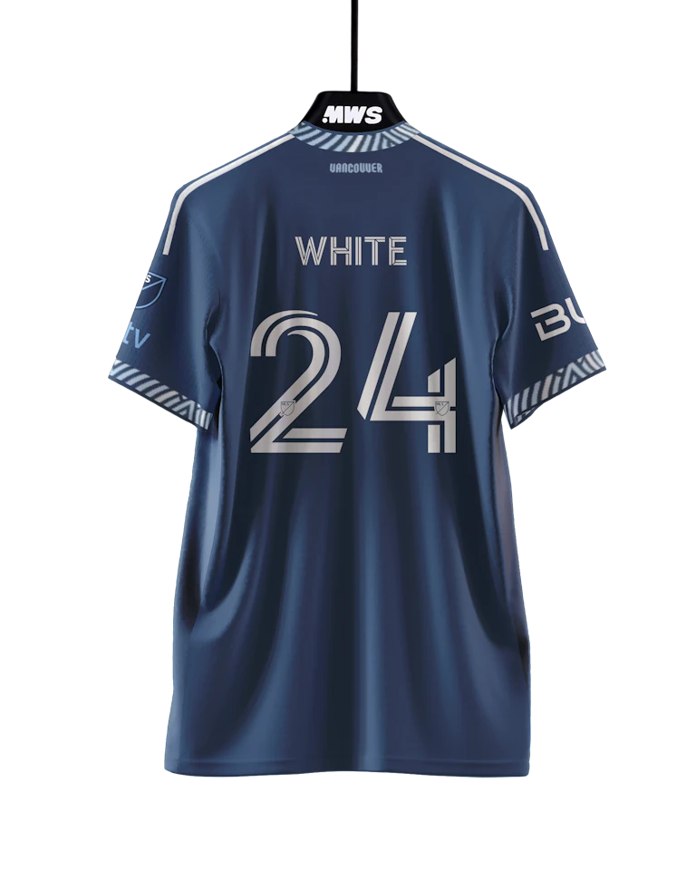 Vancouver Whitecaps FC 팀의 Brian White 셔츠