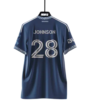 Tate Johnson Vancouver Whitecaps FC shirt