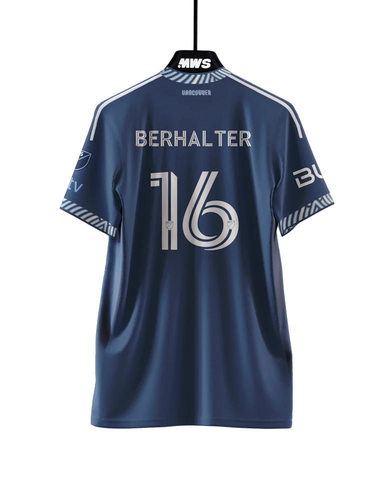 Sebastian Berhalter Vancouver Whitecaps FC shirt