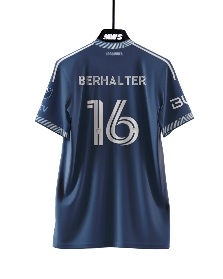 Sebastian Berhalter Vancouver Whitecaps FC shirt