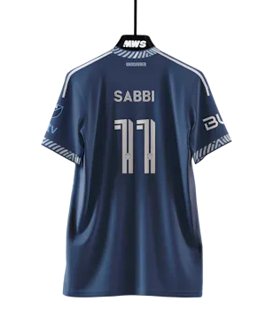 Vancouver Whitecaps FC 팀의 Emmanuel Sabbi 셔츠