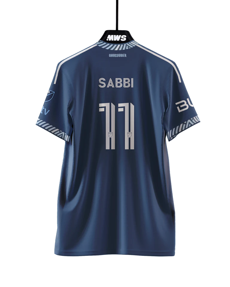 Vancouver Whitecaps FC 팀의 Emmanuel Sabbi 셔츠