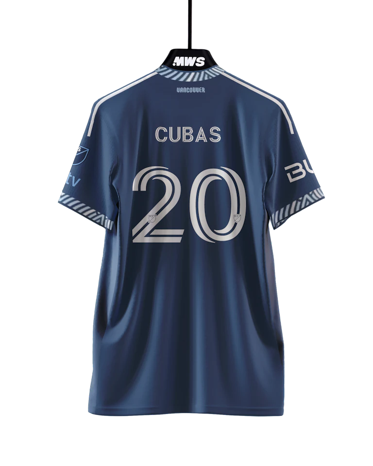 Vancouver Whitecaps FC-Trikot von Adrián Andrés Cubas