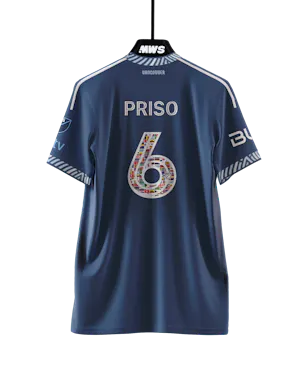 Ralph-William Johnson Priso-Mbongue Vancouver Whitecaps FC jersey