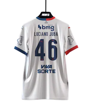 Bahia 팀의 Luciano Batista da Silva Junior 셔츠