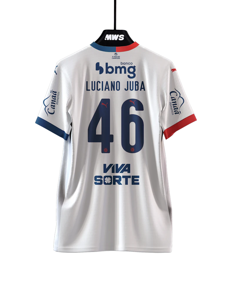 Bahia 팀의 Luciano Batista da Silva Junior 셔츠