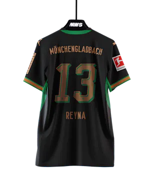 Giovanni Reyna Borussia Mönchengladbach camisa.