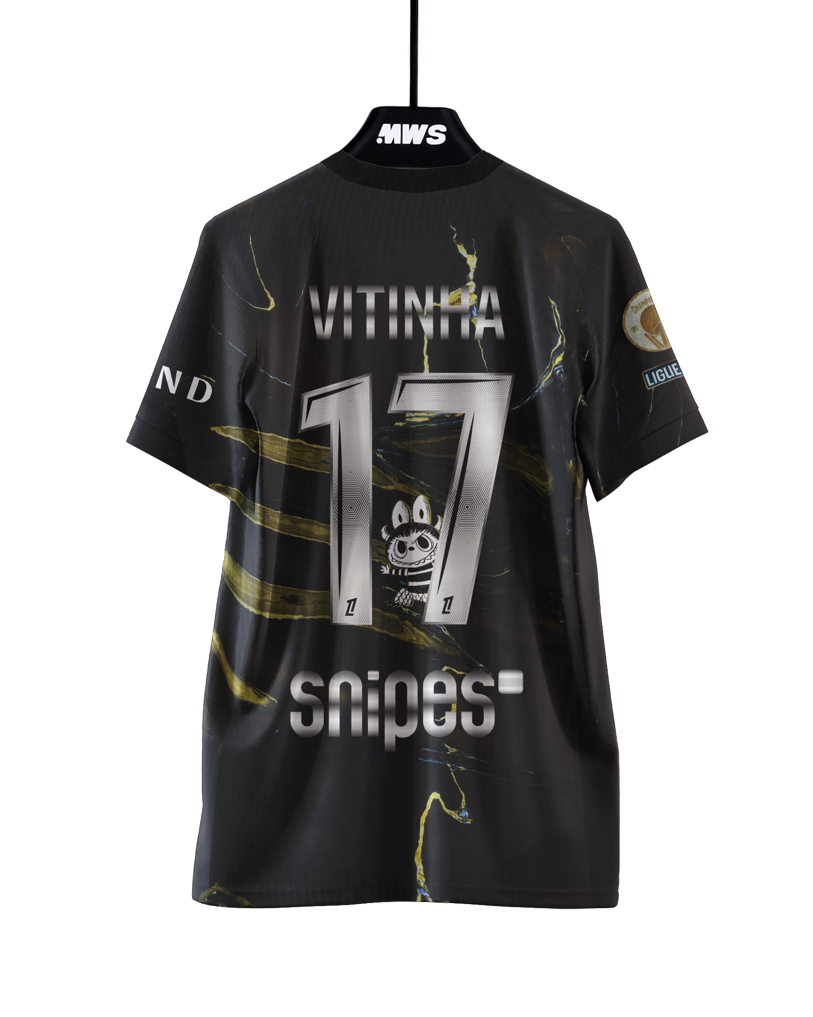 Vitinha | RC Lens - Paris Saint-Germain | MatchWornShirt