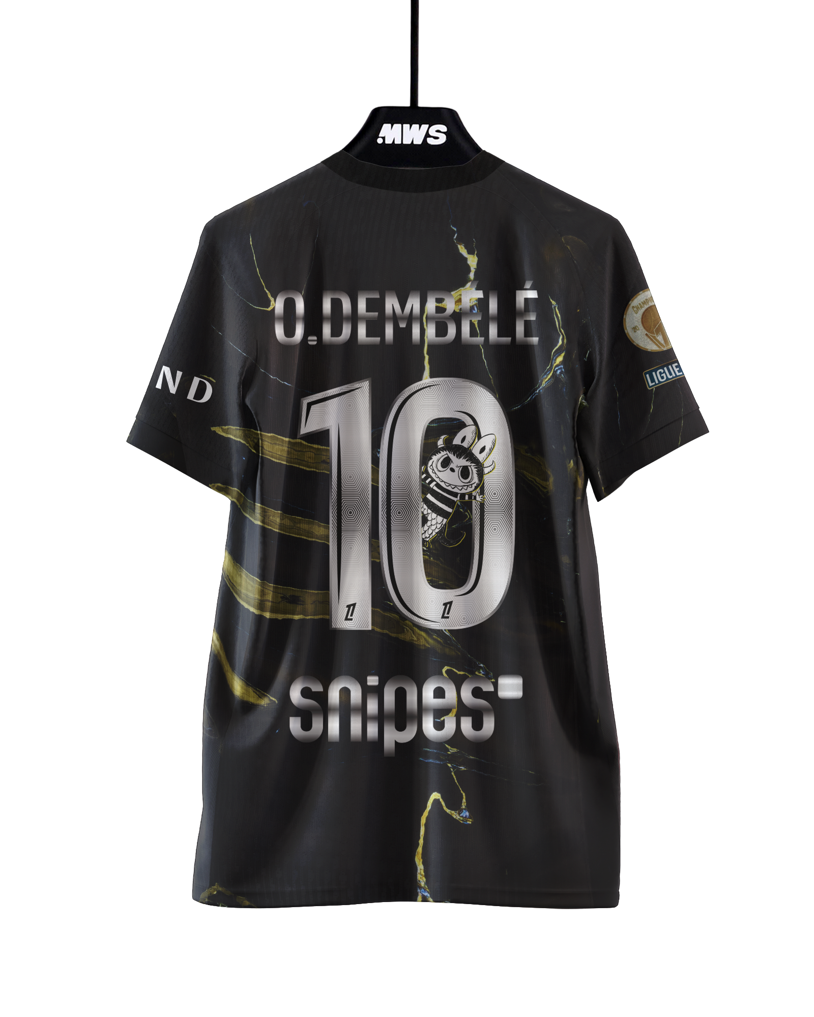 Ousmane Dembélé | RC Lens - Paris Saint-Germain | MatchWornShirt