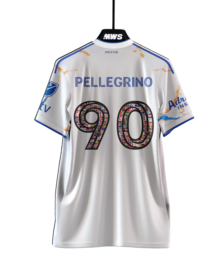 Pellegrino San Diego FC shirt
