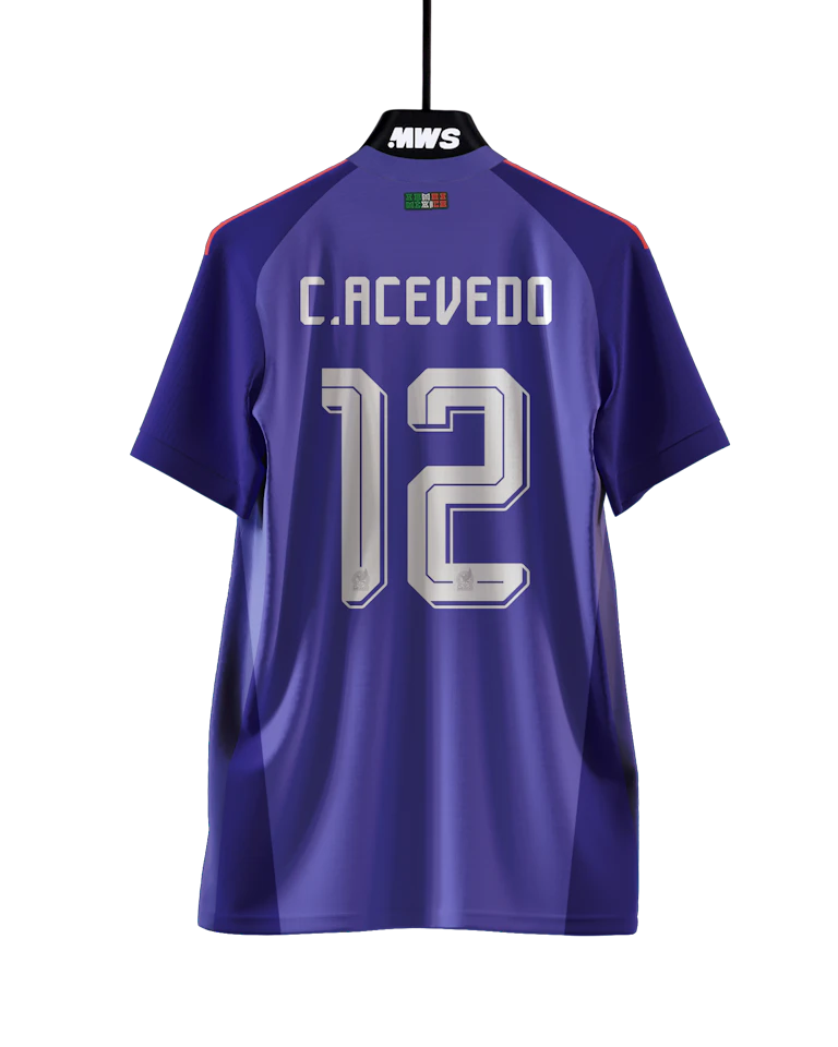 Carlos Acevedo  Mexico camisa.