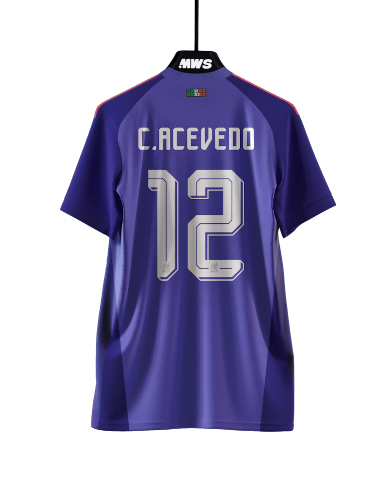 Carlos Acevedo Mexico camisa.