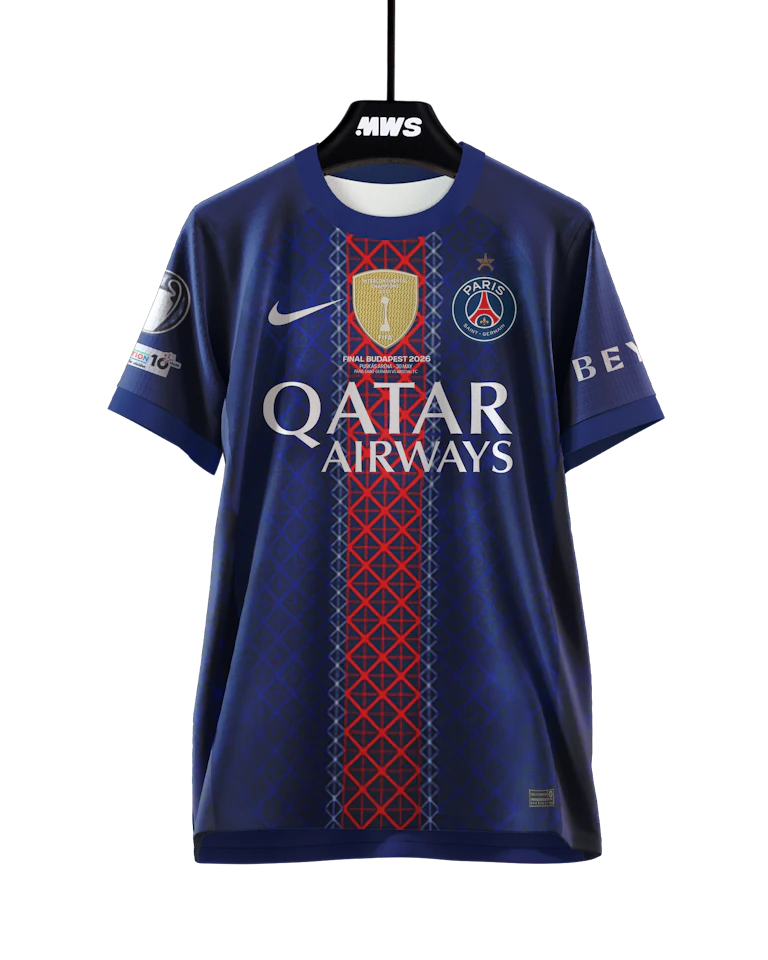 Willian Pacho Paris Saint-Germain shirt