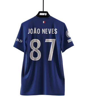João Neves Paris Saint-Germain shirt