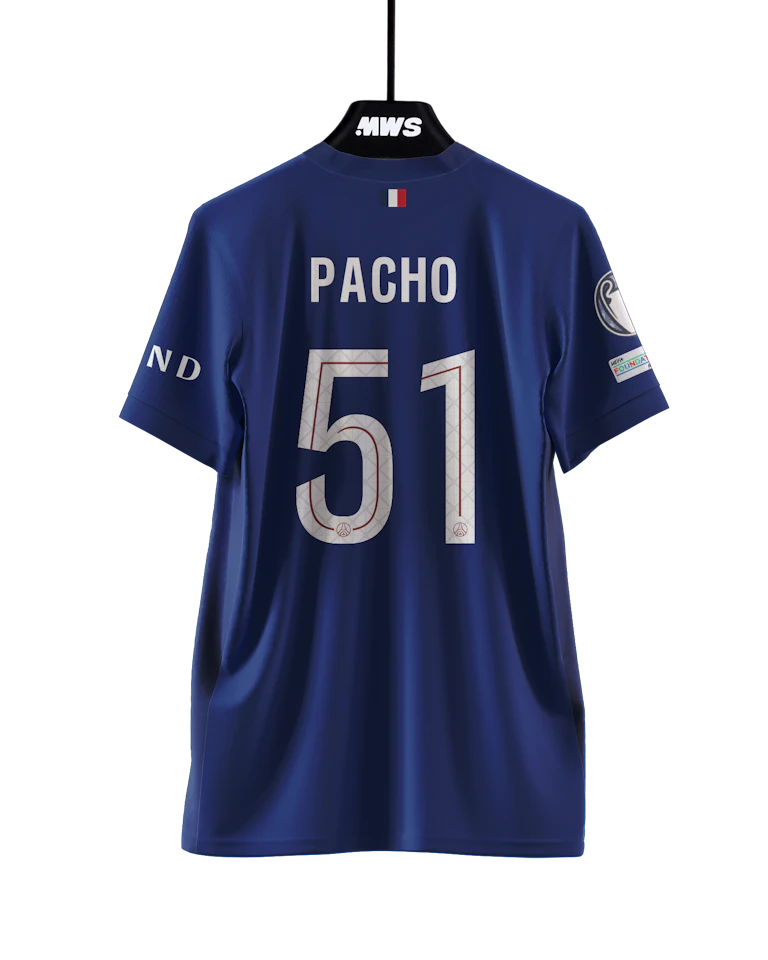 Willian Pacho Paris Saint-Germain shirt