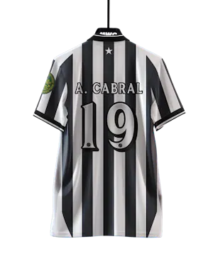 来自Botafogo的Arthur Mendonça Cabral球衣