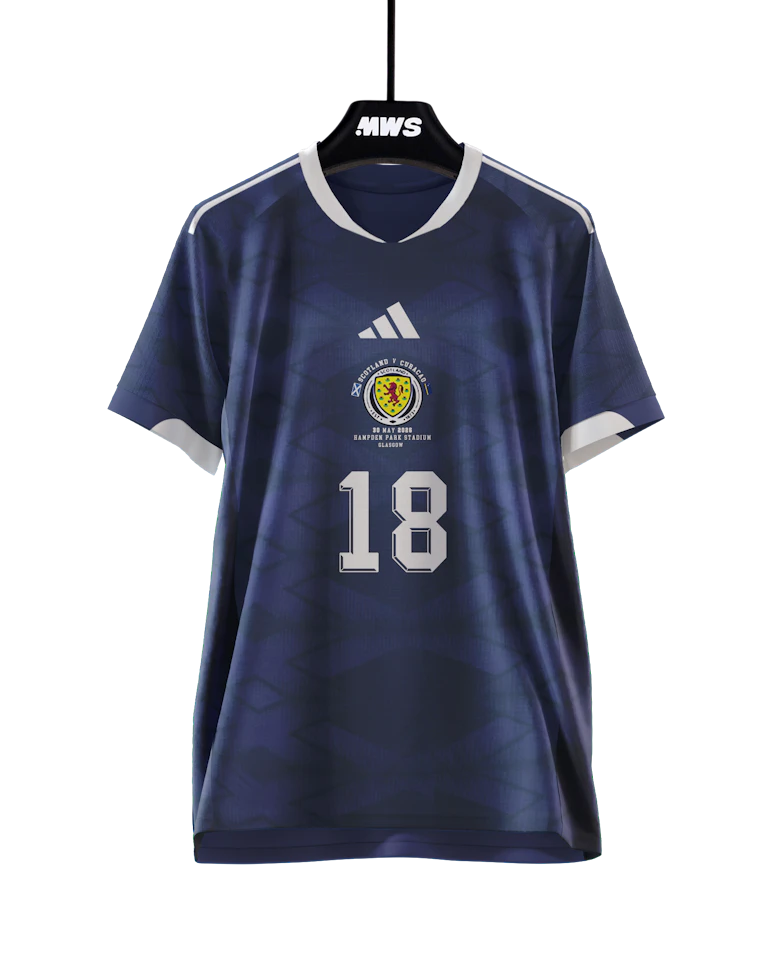 James Wilson | Scotland - Curacao | MatchWornShirt